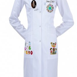 custom-printed-preschool-teacher-lab-coat-white - erzieher-arbeitskittel-mit-name-bedruckt - blouse-enseignante-maternelle-personnalisee