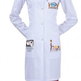 custom-printed-preschool-teacher-lab-coat-white - erzieher-arbeitskittel-mit-name-bedruckt - blouse-enseignante-maternelle-personnalisee