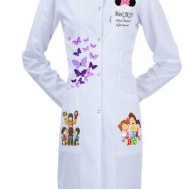 custom-printed-preschool-teacher-lab-coat-white - erzieher-arbeitskittel-mit-name-bedruckt - blouse-enseignante-maternelle-personnalisee