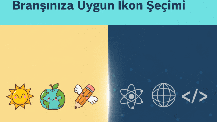 Branşınıza Uygun İkon